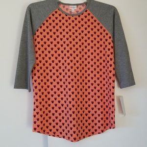 DISNEY Minnie LuLaRoe Randy Baseball T Sz L NWT